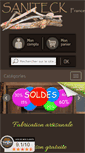 Mobile Screenshot of meuble-salle-bain-teck.fr